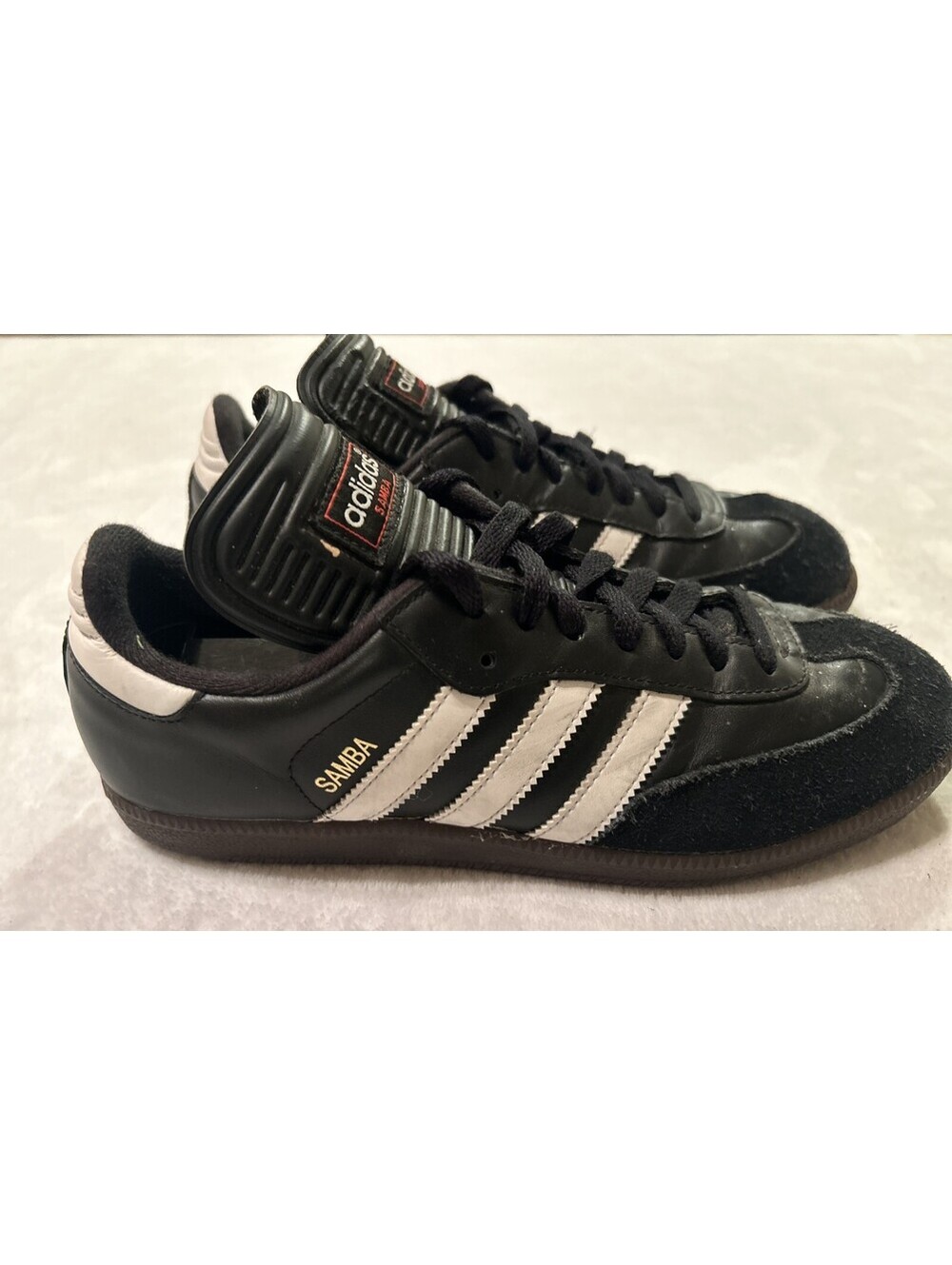 Adidas Samba Classic Men’s Size 8 Shoes Sneakers Black Dark Gum Indoor Soccer